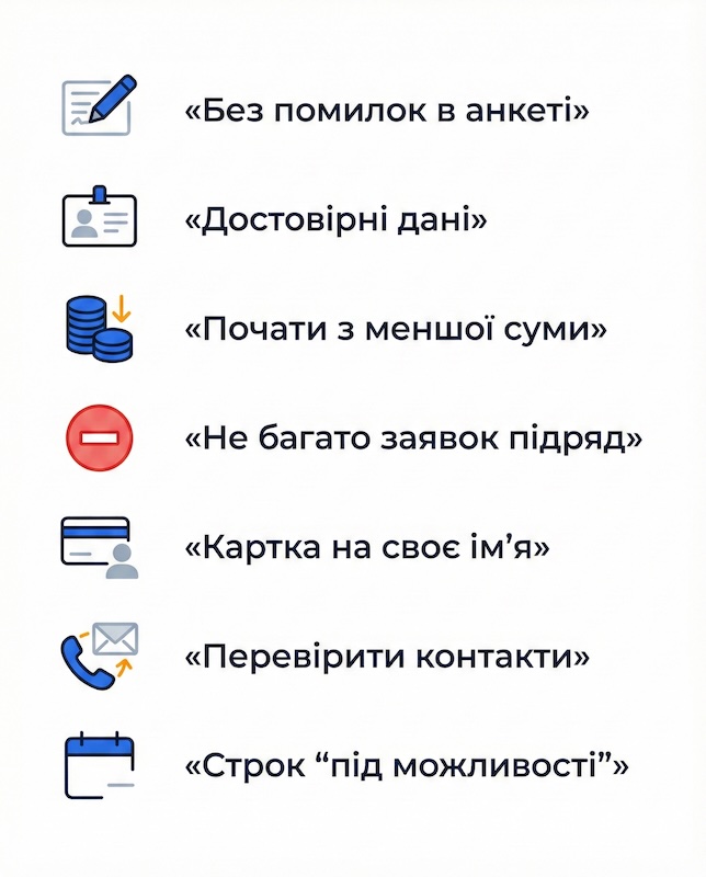 Як підвищити ймовірність схвалення кредиту онлайн: чек-лист із 7 кроків